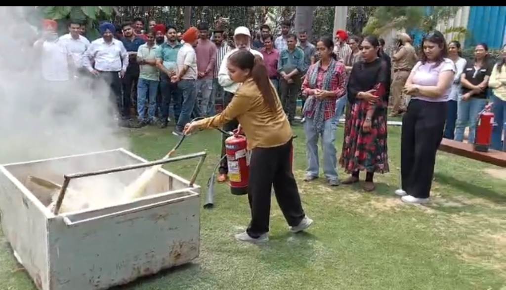 Disaster management is possible only through training practice and mock drills Harsimran Pal Singh
